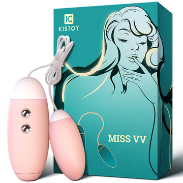 KISTOY Miss VV Sucking Egg and Vibrating Egg Duo