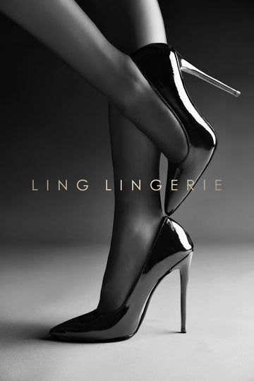 LING LINGERIE 「ADDICTED CROTCHLESS 瘾」3D SH Stockings