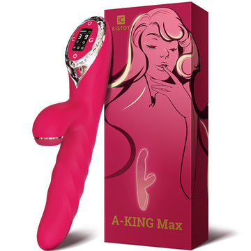 KISTOY A-king Max First-sight Love Rotary thrusting Vibrator